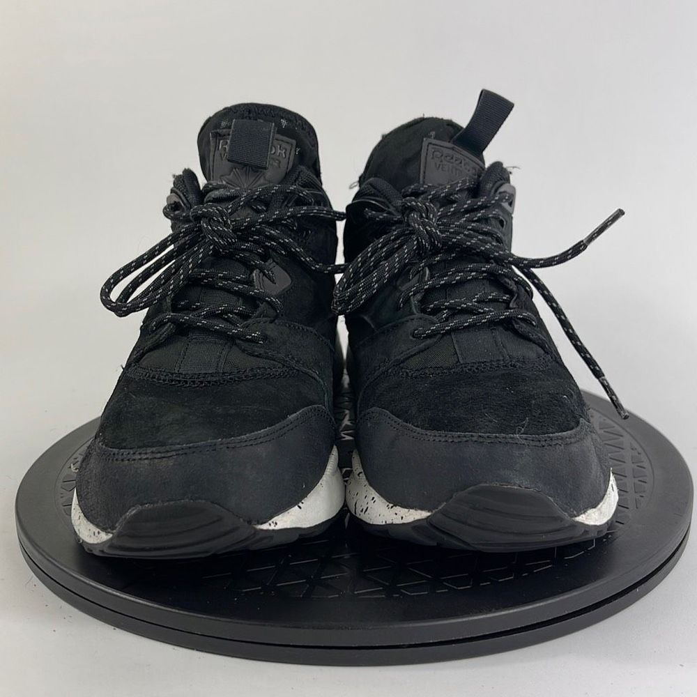 Reebok Ventilator Mid Black Suede Sneaker Boot M49036 Men’s Size 9.5 - Picture 2 of 12